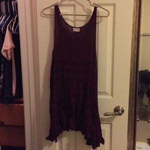 Free people burgundy dress